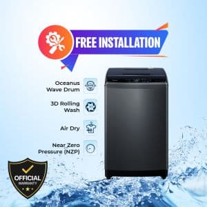 Haier 7.5kg Top Load Automatic Washing Machine (HWM75-ABFIS6)